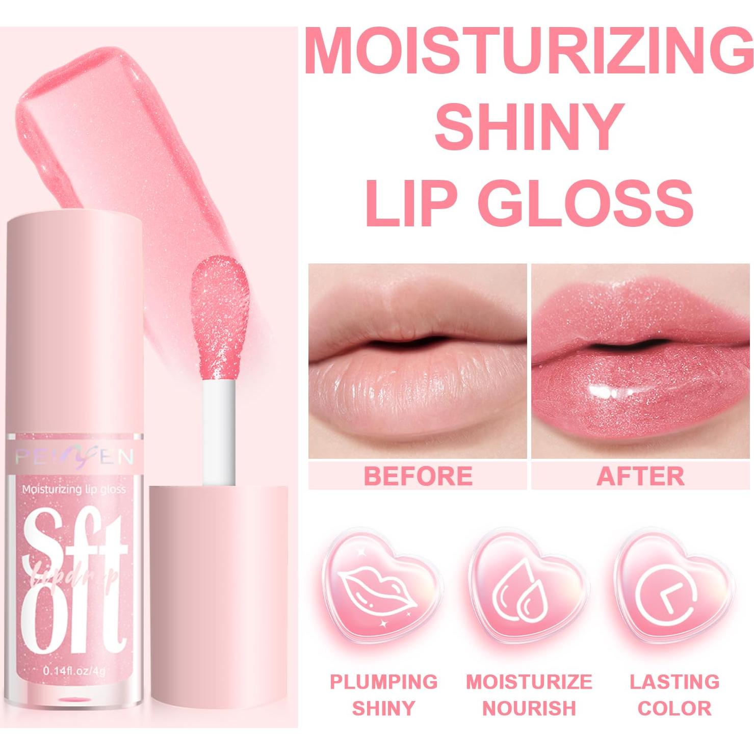 Set de 6 Aceites Hidratantes para Labios LemonSac - Brillo y Suavidad