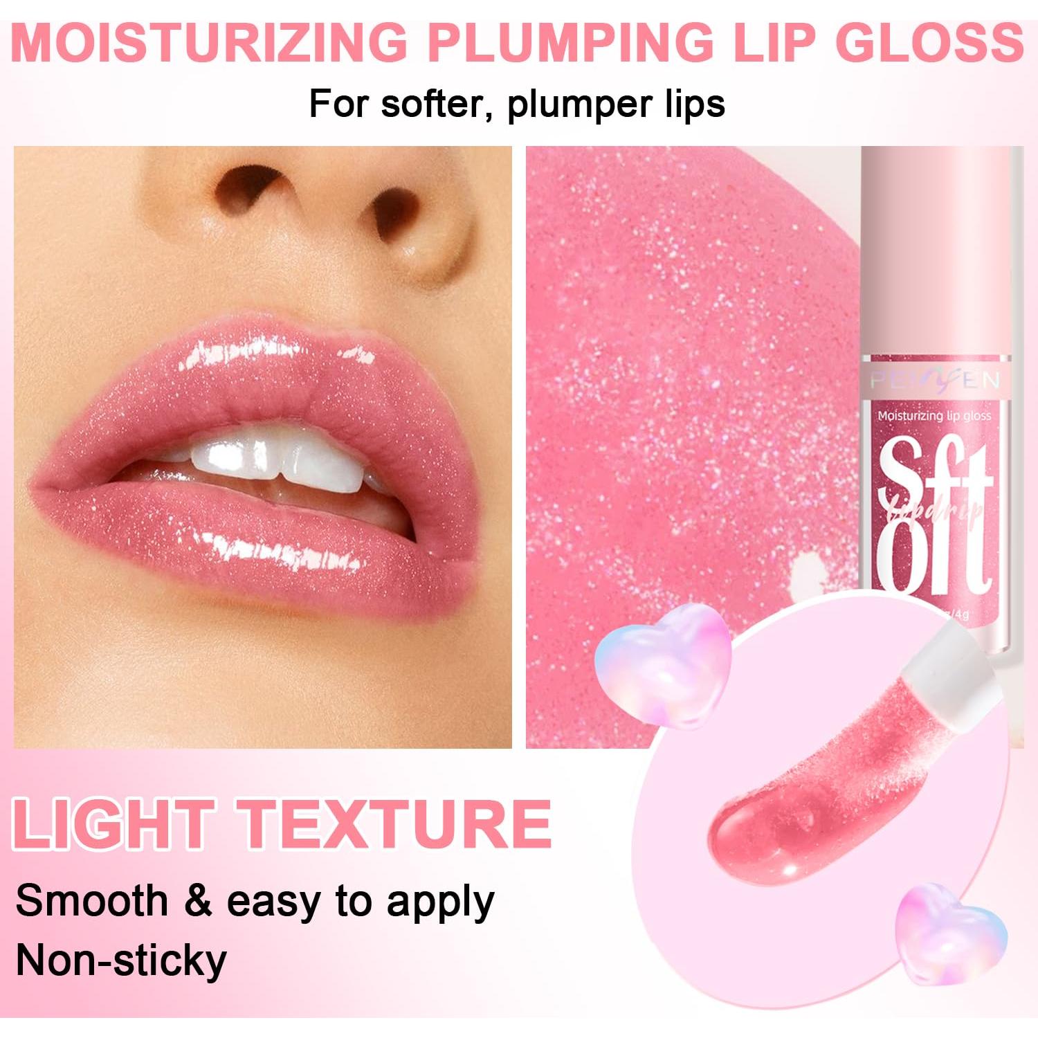 Set de 6 Aceites Hidratantes para Labios LemonSac - Brillo y Suavidad