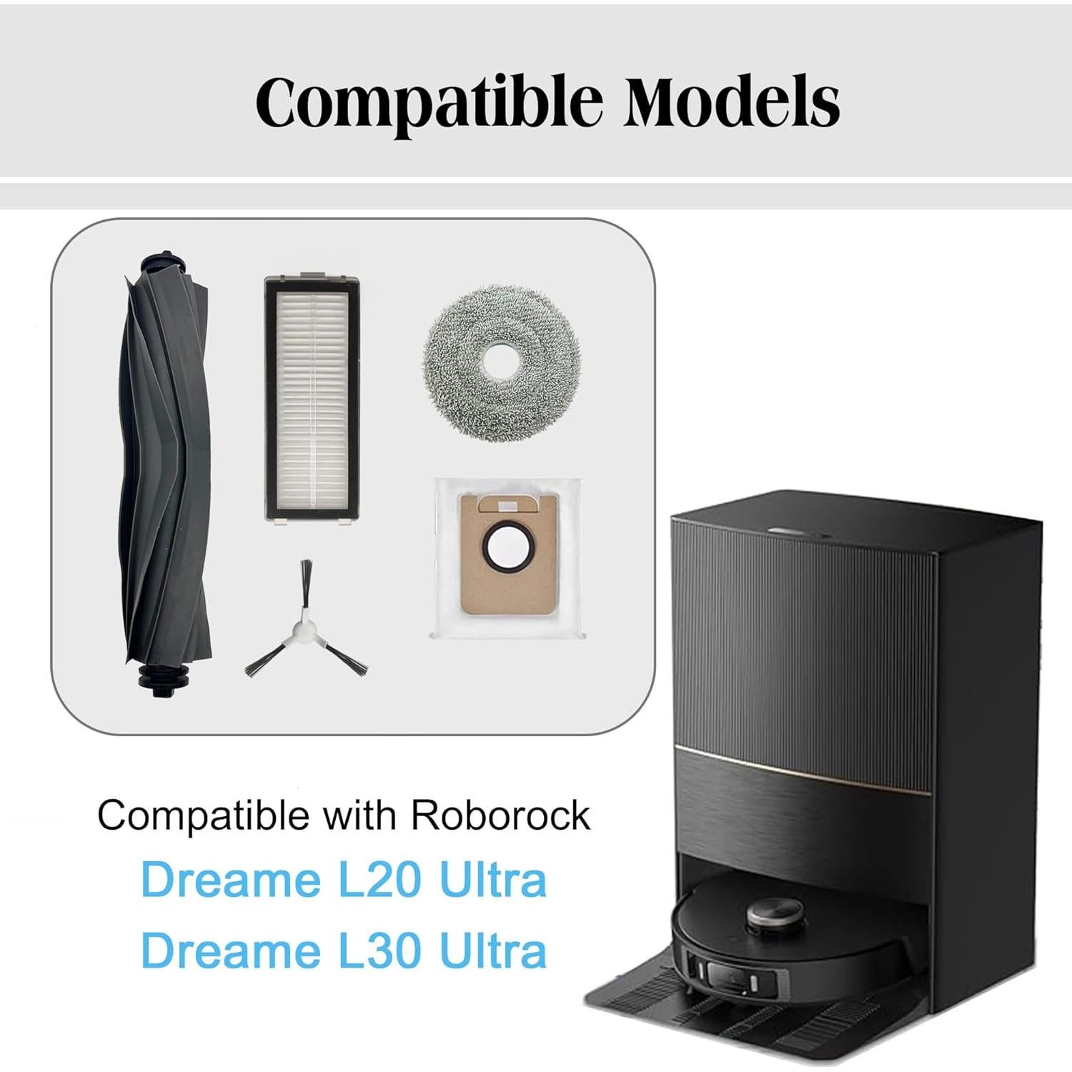 Kit de Accesorios para Aspiradora Dreame L20/L30 Ultra - 19 Piezas