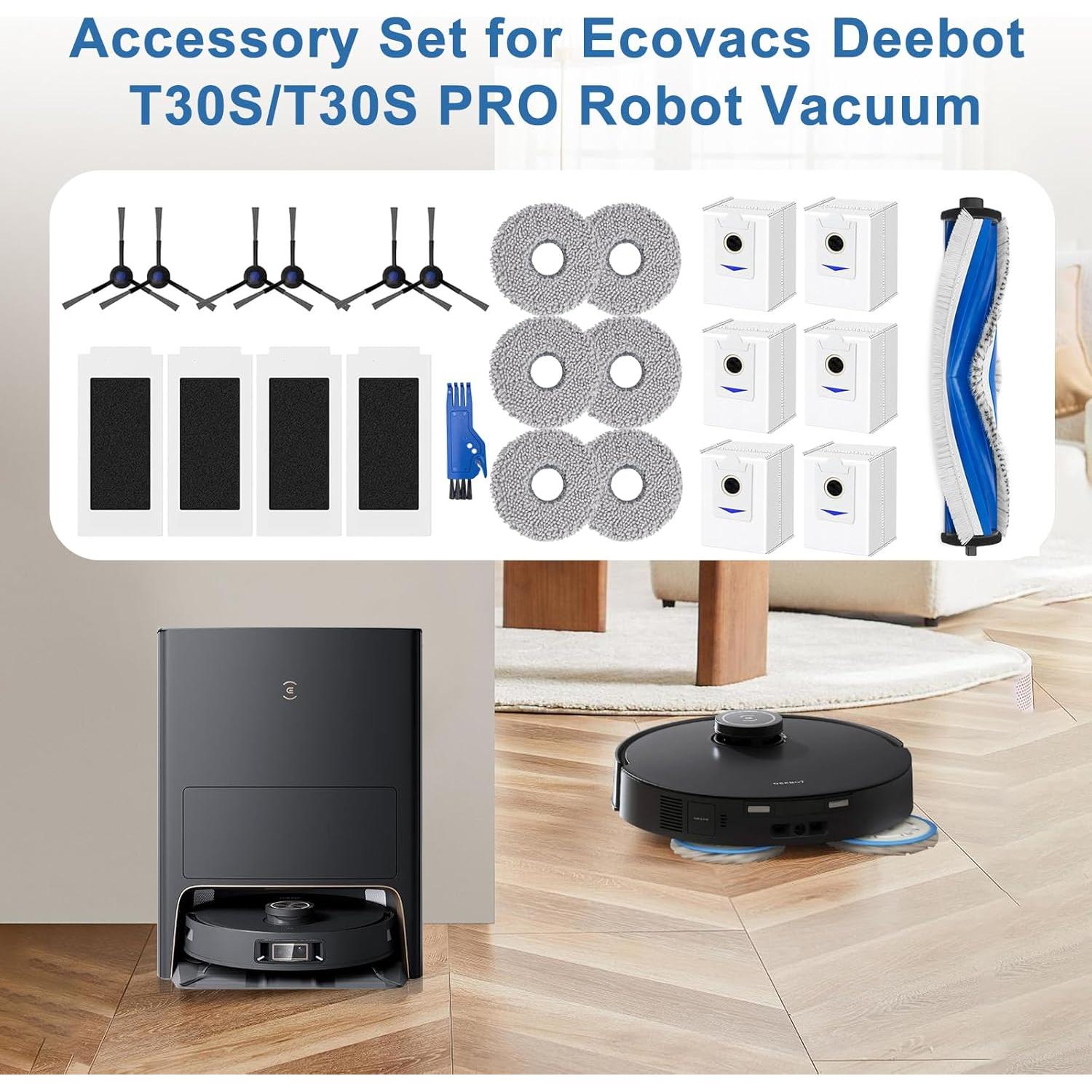 Kit de Accesorios Soniicmomo para Aspiradora ECOVACS T30S Pro