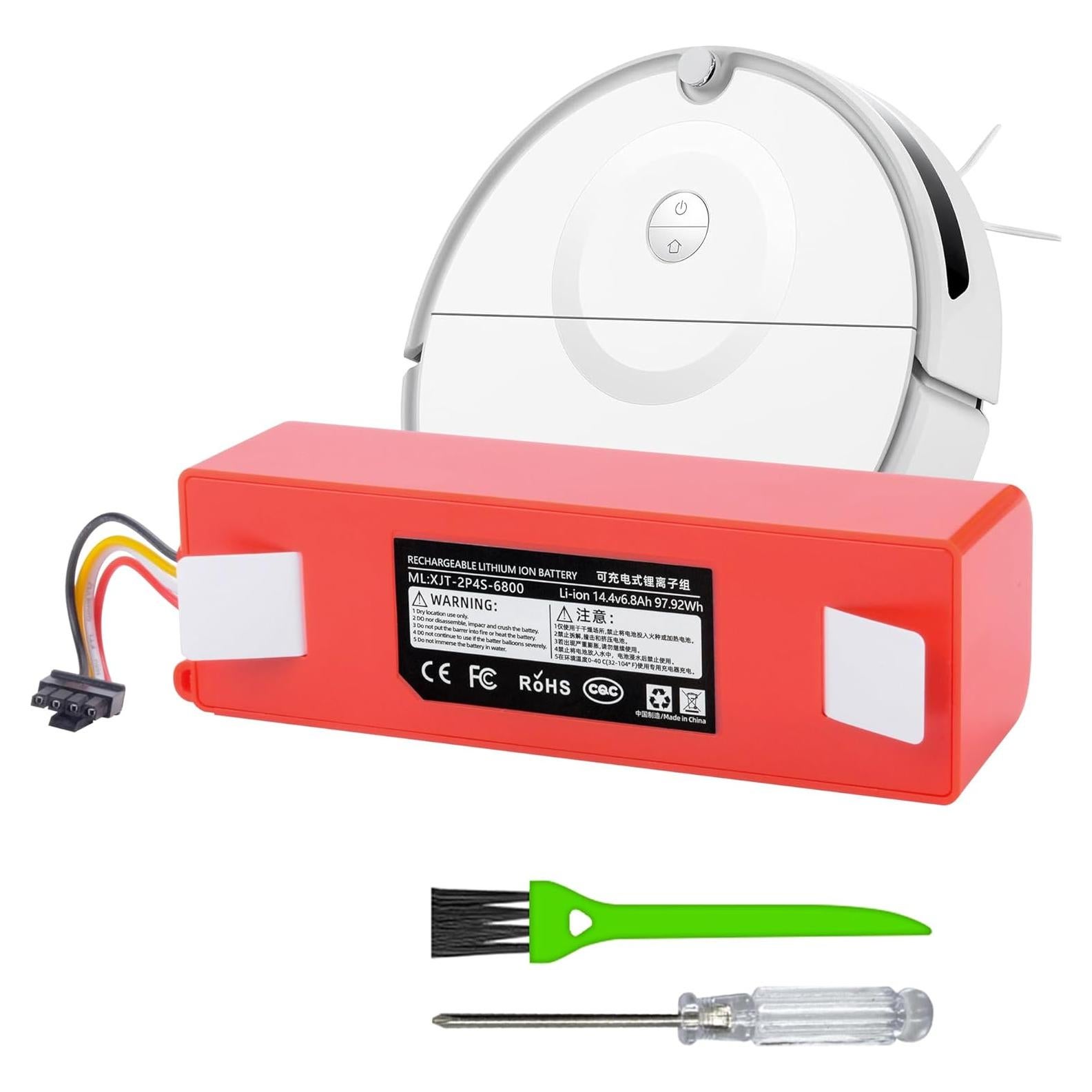 Batería de Reemplazo 6800mAh para Roborock S7 y Xiaomi