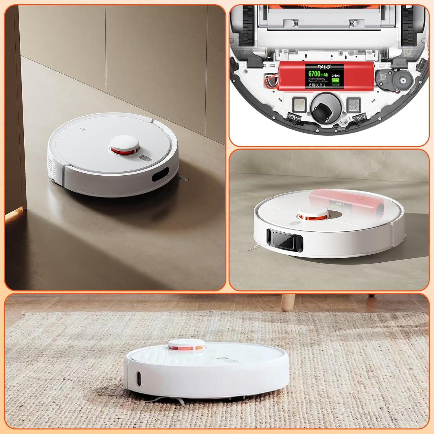 Batería de Reemplazo 6700mAh para Roborock S4 S6 S7 S8