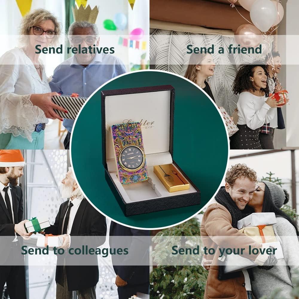 Encendedor GADATOP Dragón USB Eléctrico a Prueba de Viento