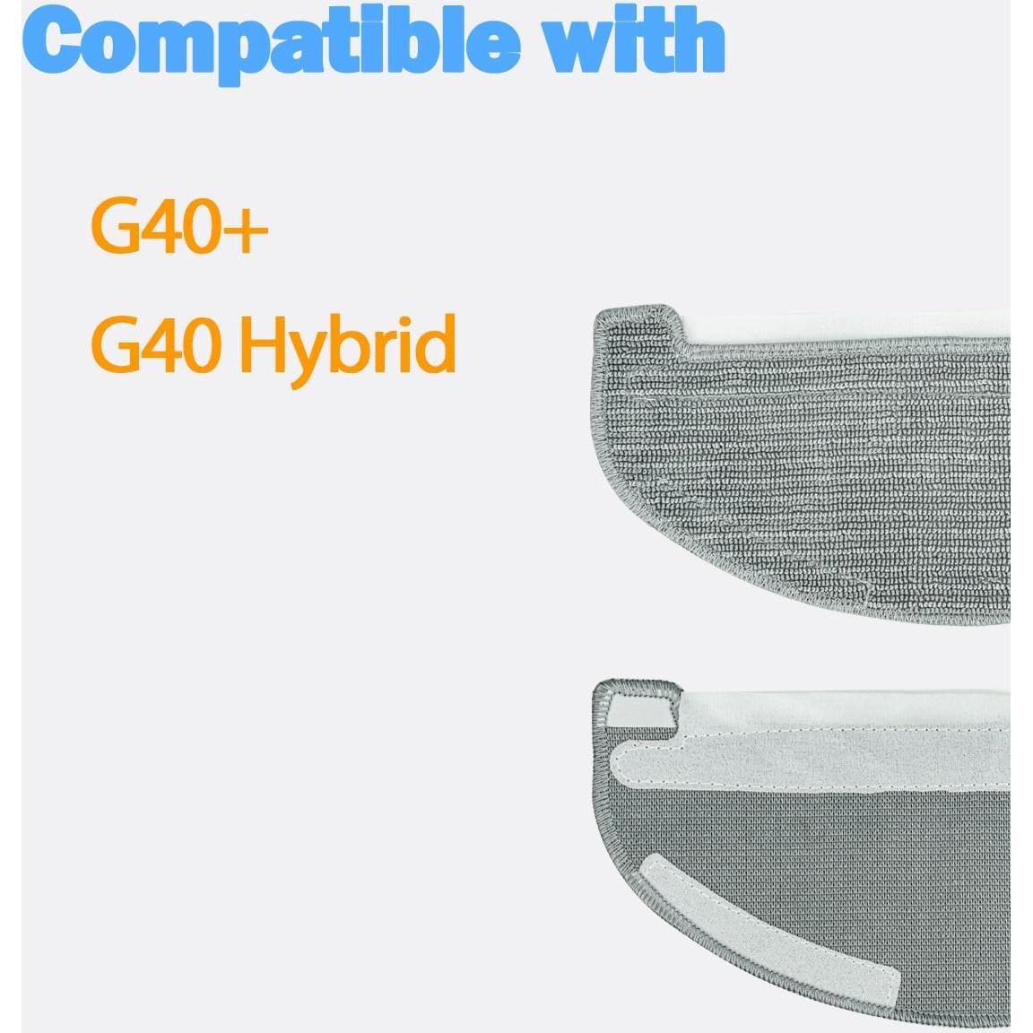 Piezas de paño de limpieza BBT para Eufy RoboVac G40+ - 3 unidades