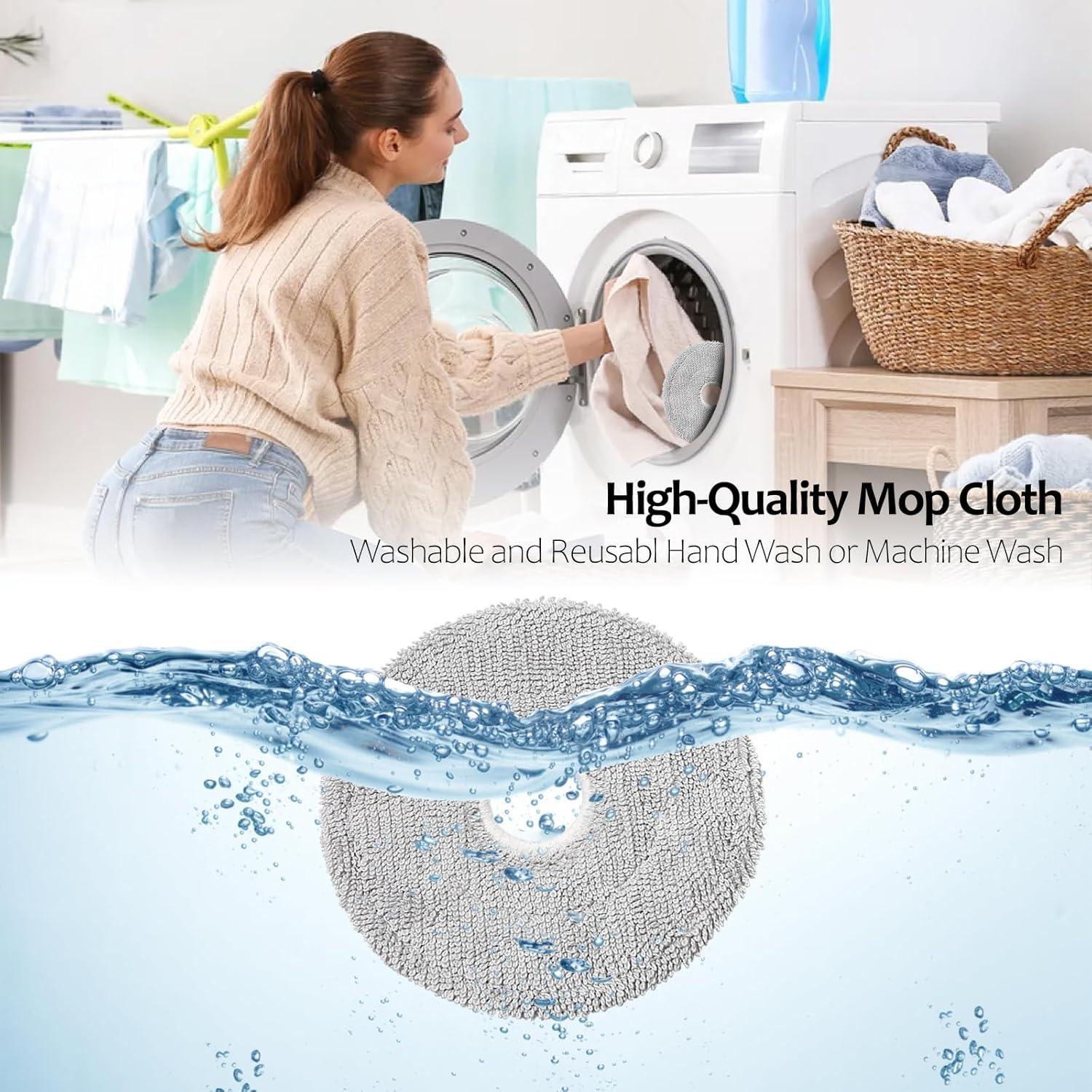 Paquete de 12 almohadillas de mopas Oxfraki para Dreame