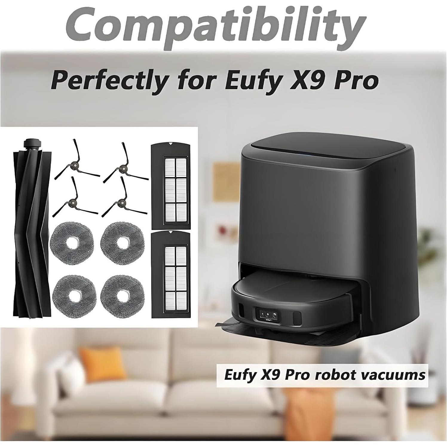 Kit de Accesorios Eufy X9 Pro - 11 Piezas Repuestos
