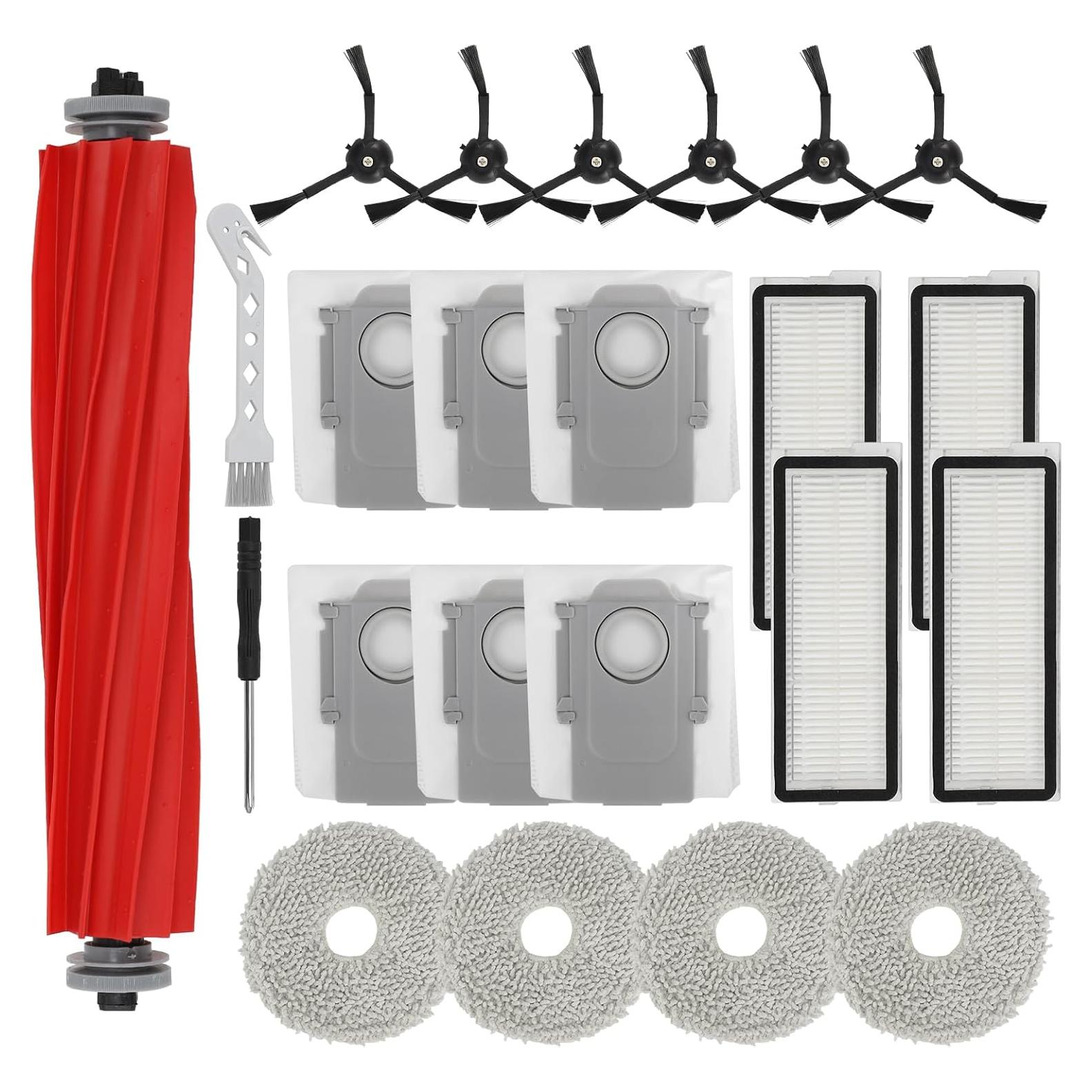 21 Piezas Accesorios para Aspiradora Roborock Qrevo S/Pro/MaxV