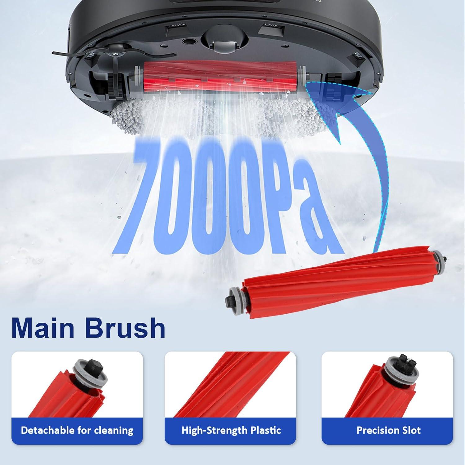 21 Piezas Accesorios para Aspiradora Roborock Qrevo S/Pro/MaxV