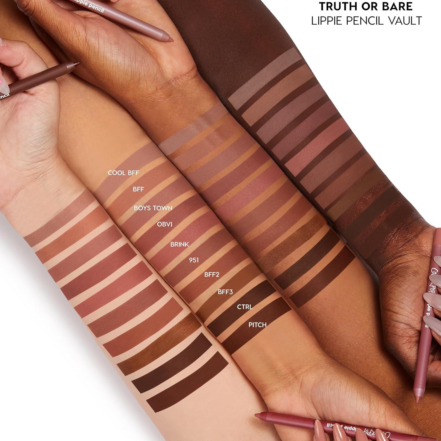 ColourPop Lápiz Labial Vault - 10 Lápices de Alto Pigmento Veganos