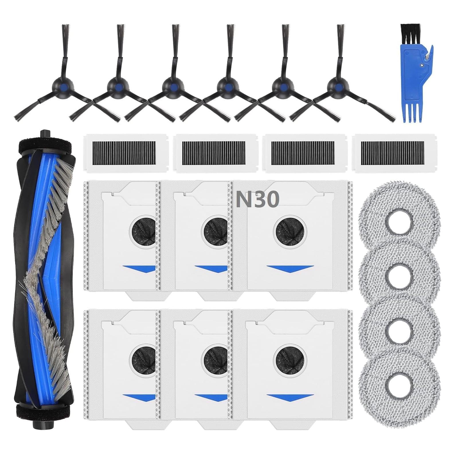 Kit de Accesorios Estelife para Ecovacs Deebot N30 Omni - 22 Piezas