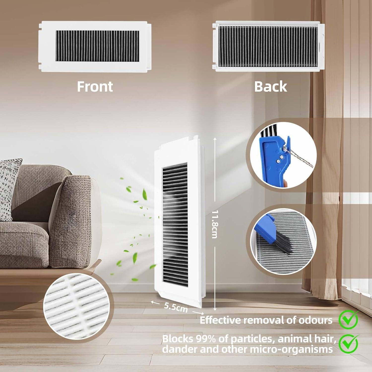 Kit de Accesorios Estelife para Ecovacs Deebot N30 Omni - 22 Piezas