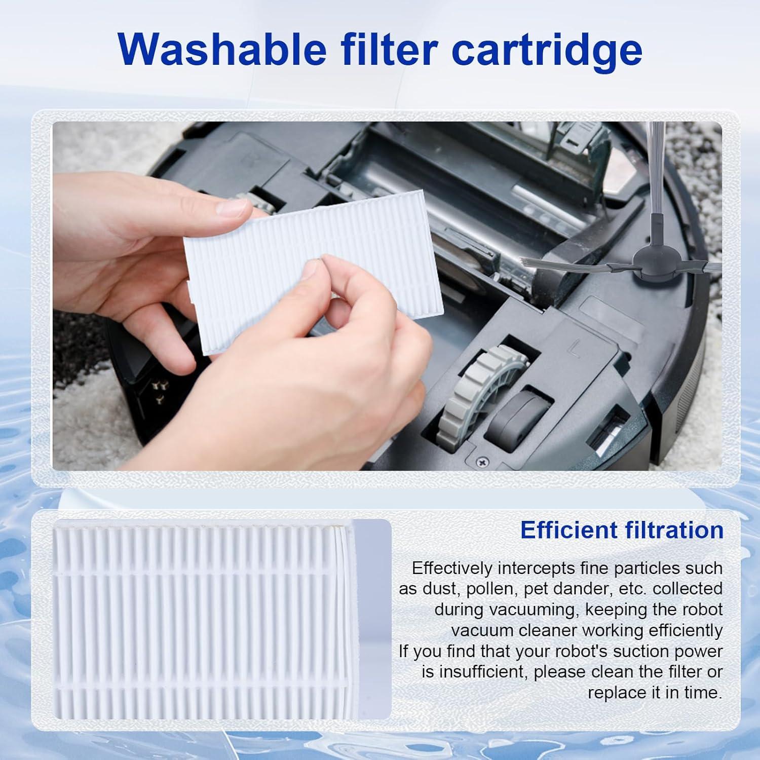 Repuestos para Aspiradora Robótica YAKUHY - 13 Piezas HEPA