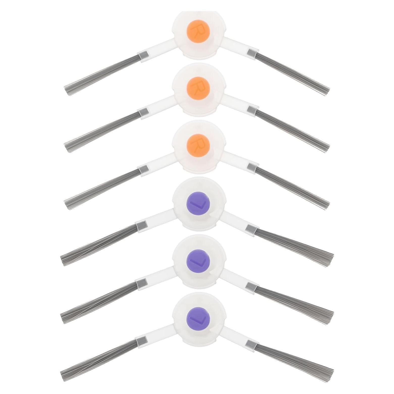 Reemplazo 6 Cepillos Laterales Briny River para Narwal Freo