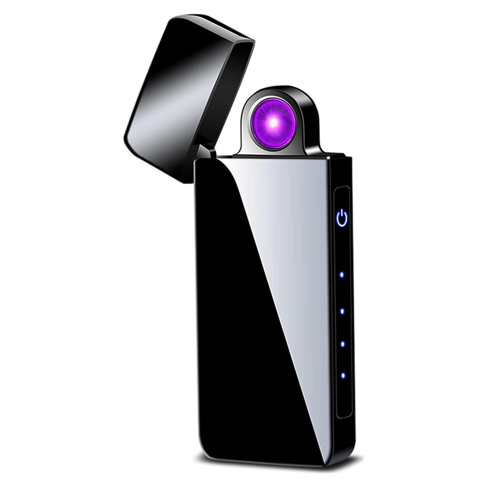 Encendedor Eléctrico Vaglory VA6026B Recargable USB Negro