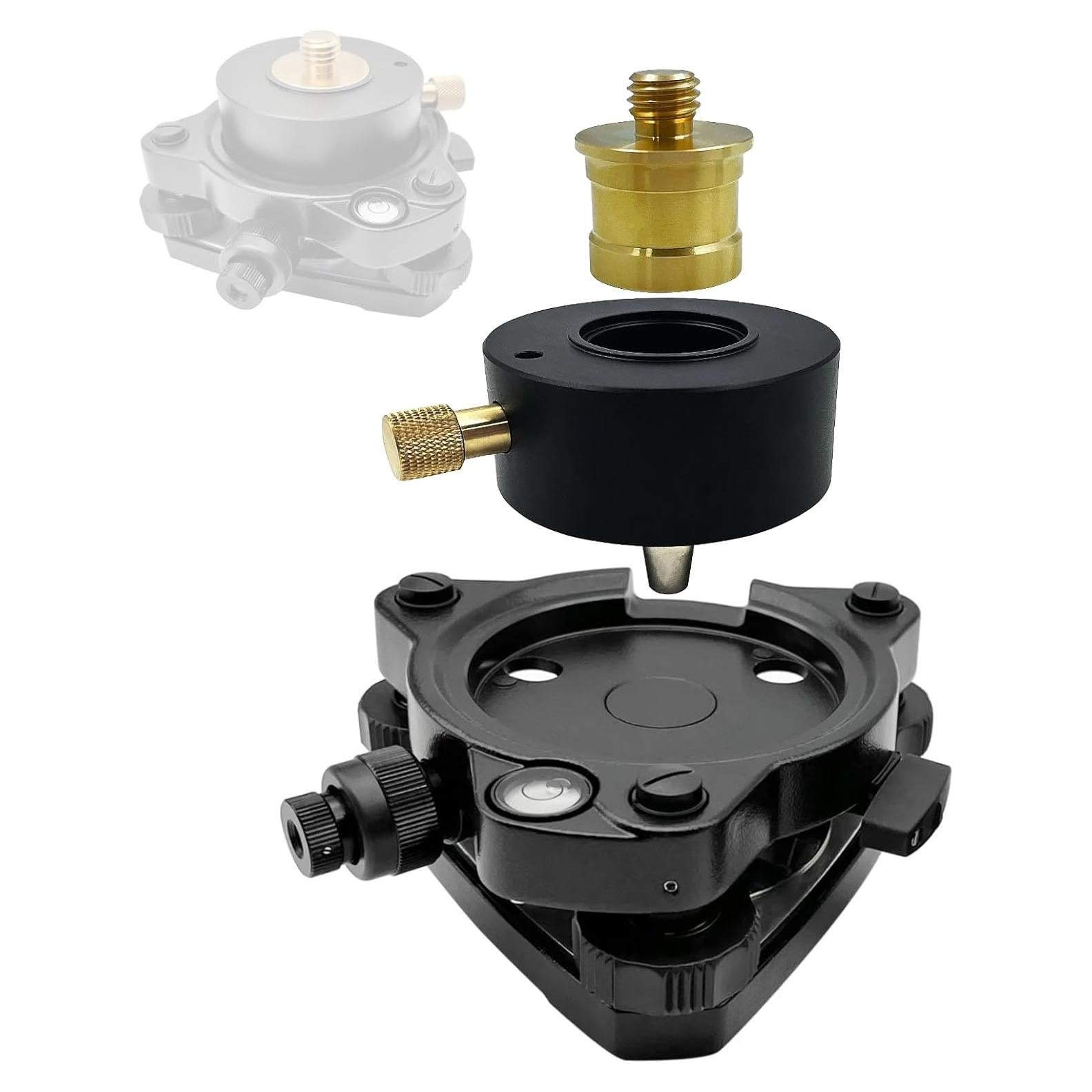 Kit Adaptador Tribrach Plomada Óptica 360° 5/8-11 TDX