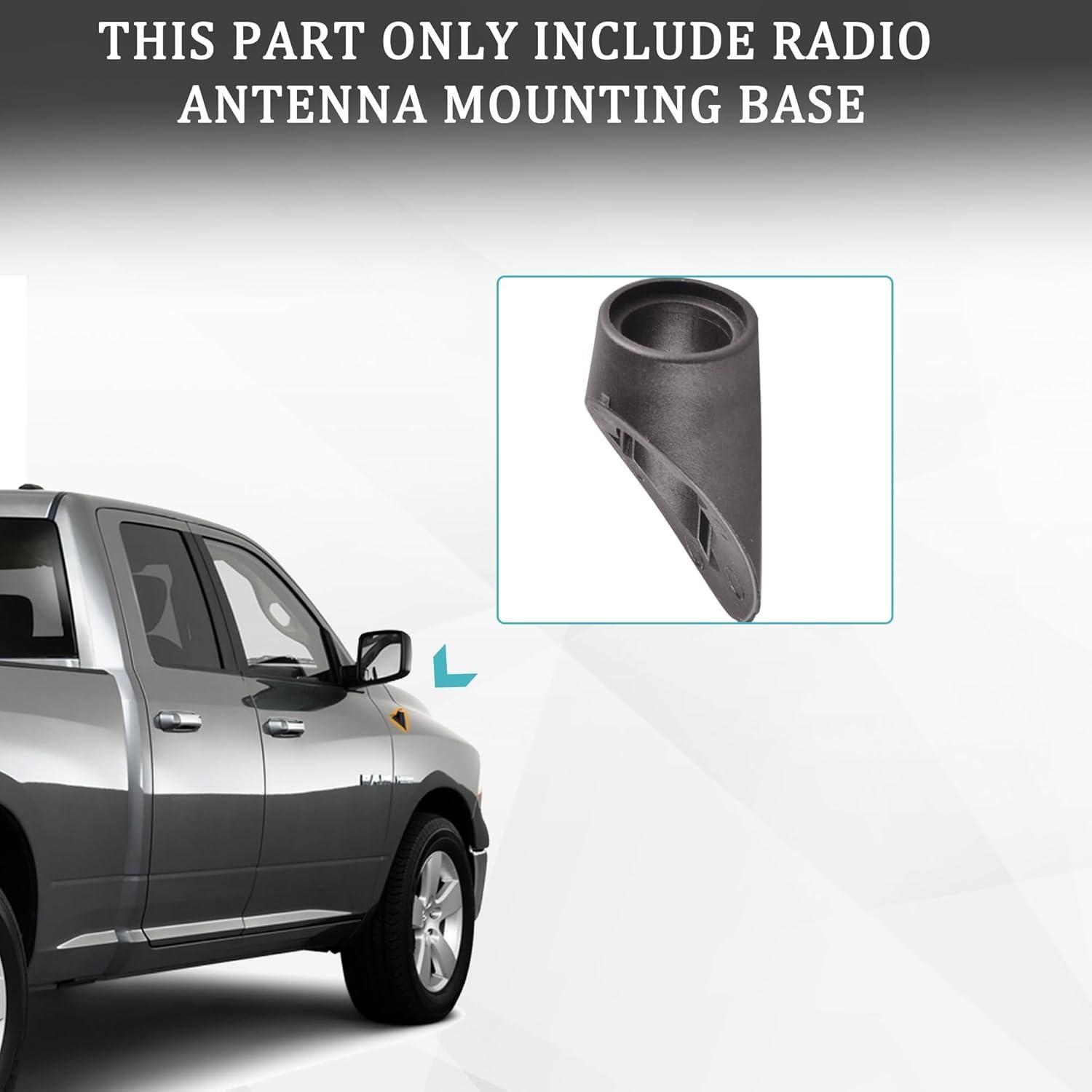 Base de Antena Unikpas Compatible Dodge Ram 2002-2010