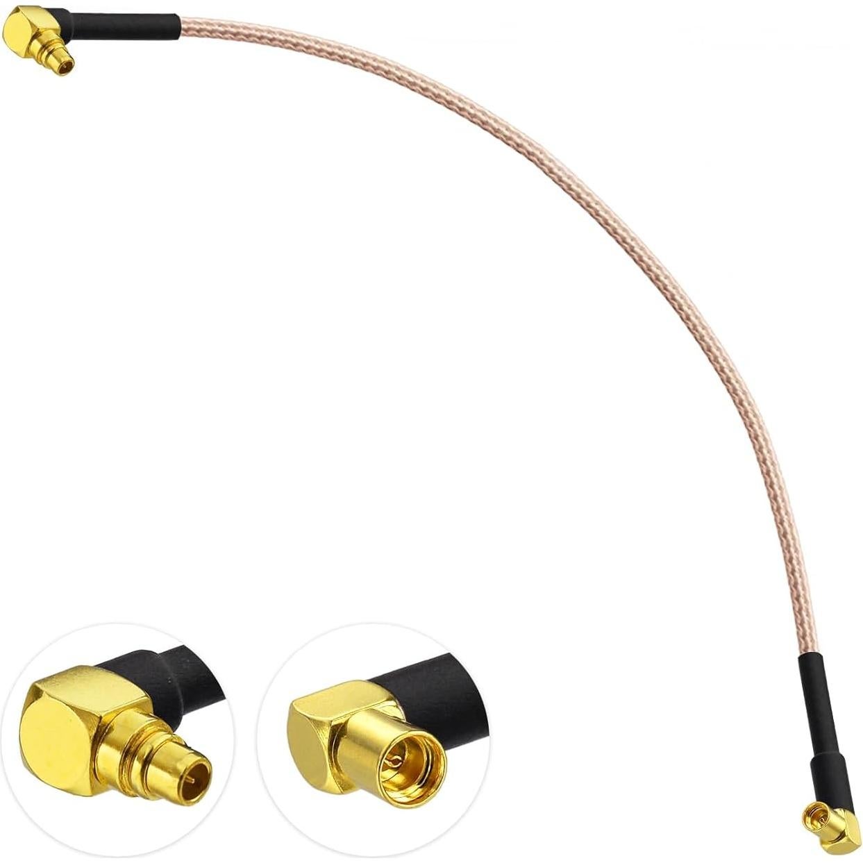 Cable Coaxial BINGFU MMCX Macho a Hembra 9.91 cm RG178