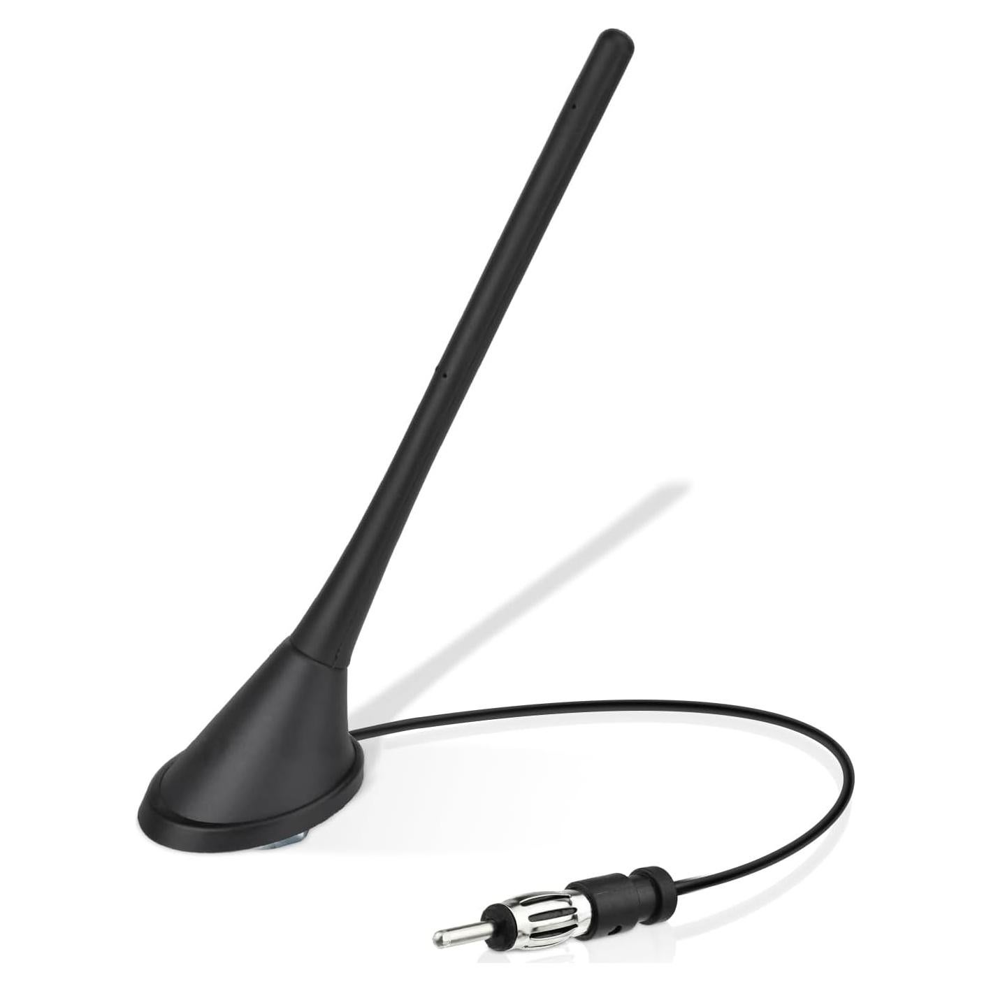 Antena Ajustable FM AM Eightwood para Radio de Coche
