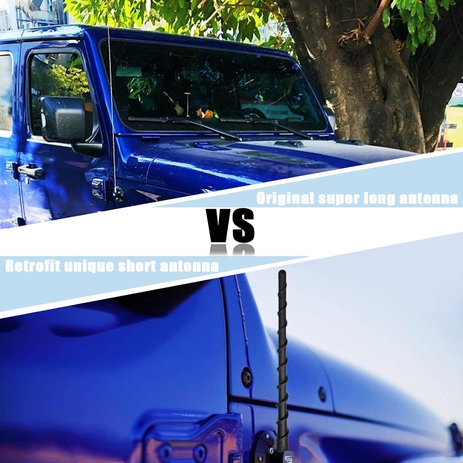 Antena Espiral 17.78 cm NTNEV Caucho Flexible Impermeable