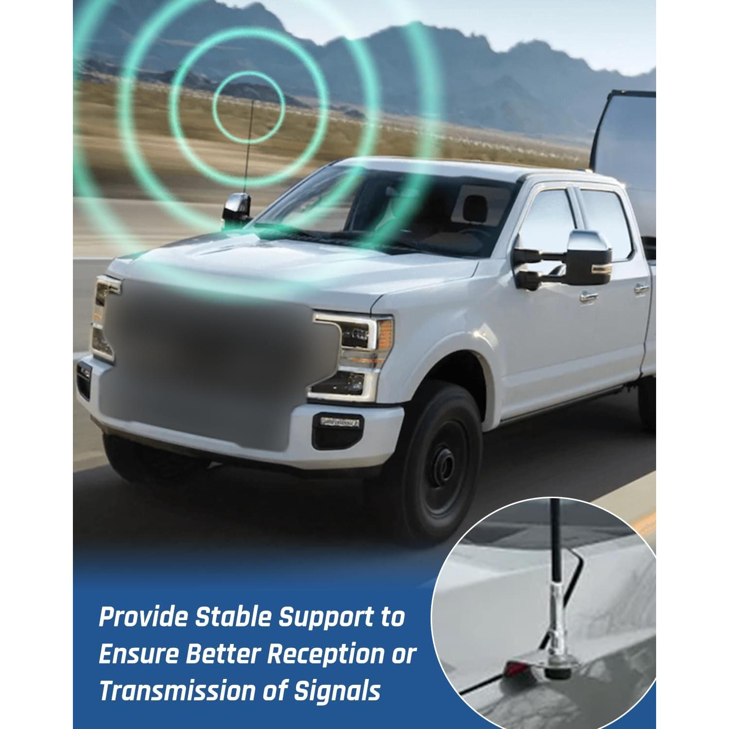 Soporte Base Antena Radio Ford F-250 F-350 2017-2022