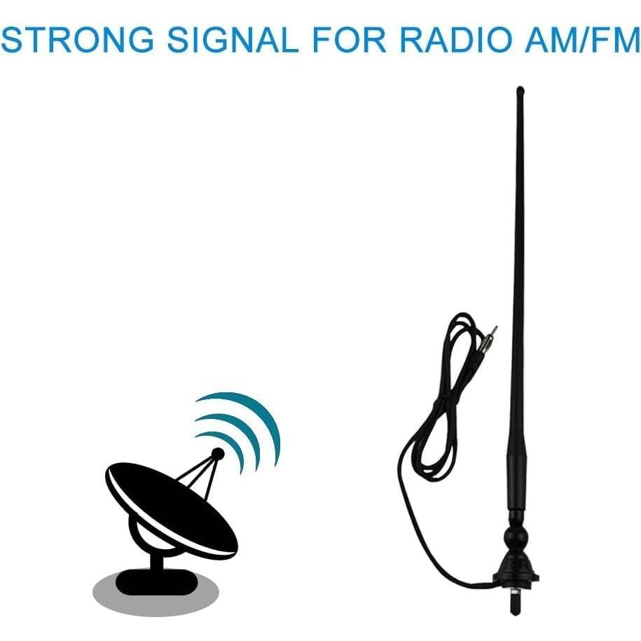 Antena de Radio Marina Yitoking 16" Impermeable Flexible