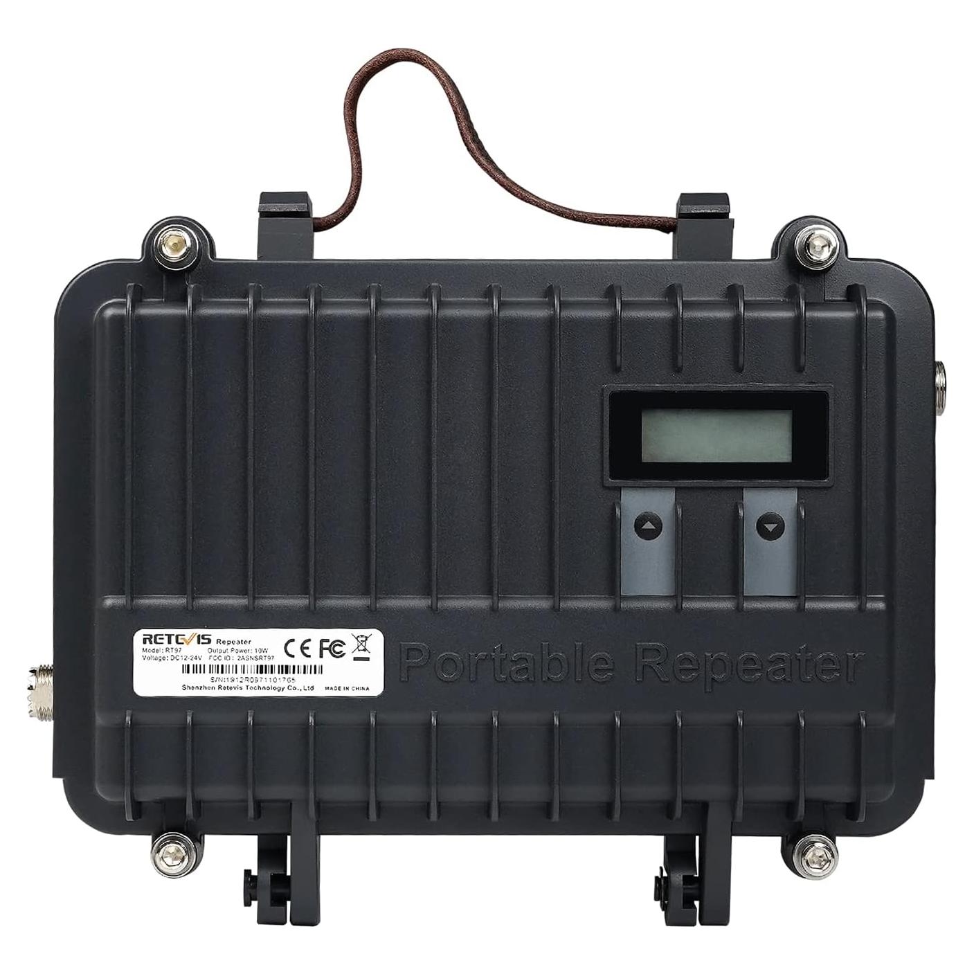 Repetidor de Radio Portátil Retevis RT97 GMRS con Pantalla LCD