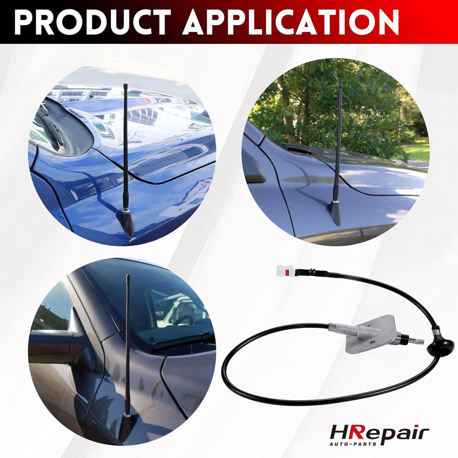 Base de Antena de Radio HRepair para Dodge Ram 2009-2021