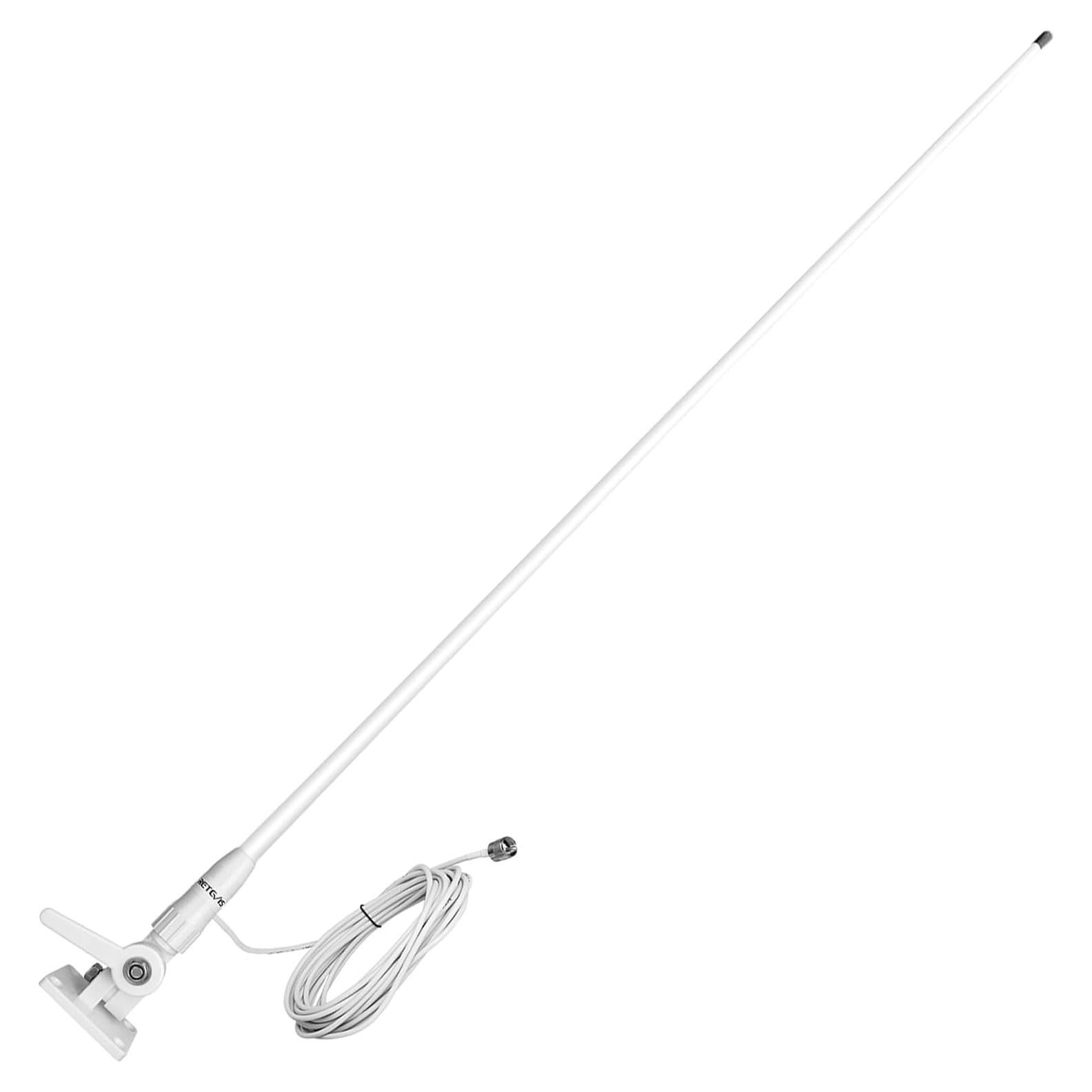 Antena Marina VHF Retevis MA06 3.5dBi 1.1m con Cable 7m