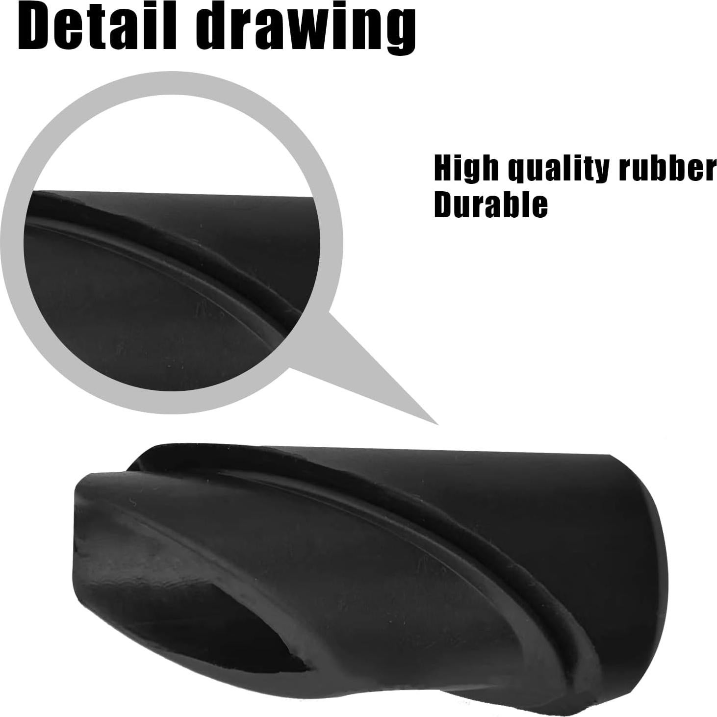 Antenna Ornament Rubber Adapter Base Compatible with Toyota Tundra 2014-2020 Replace 86392-0C030 Manual Radio Antenna Mounted Base Bezel