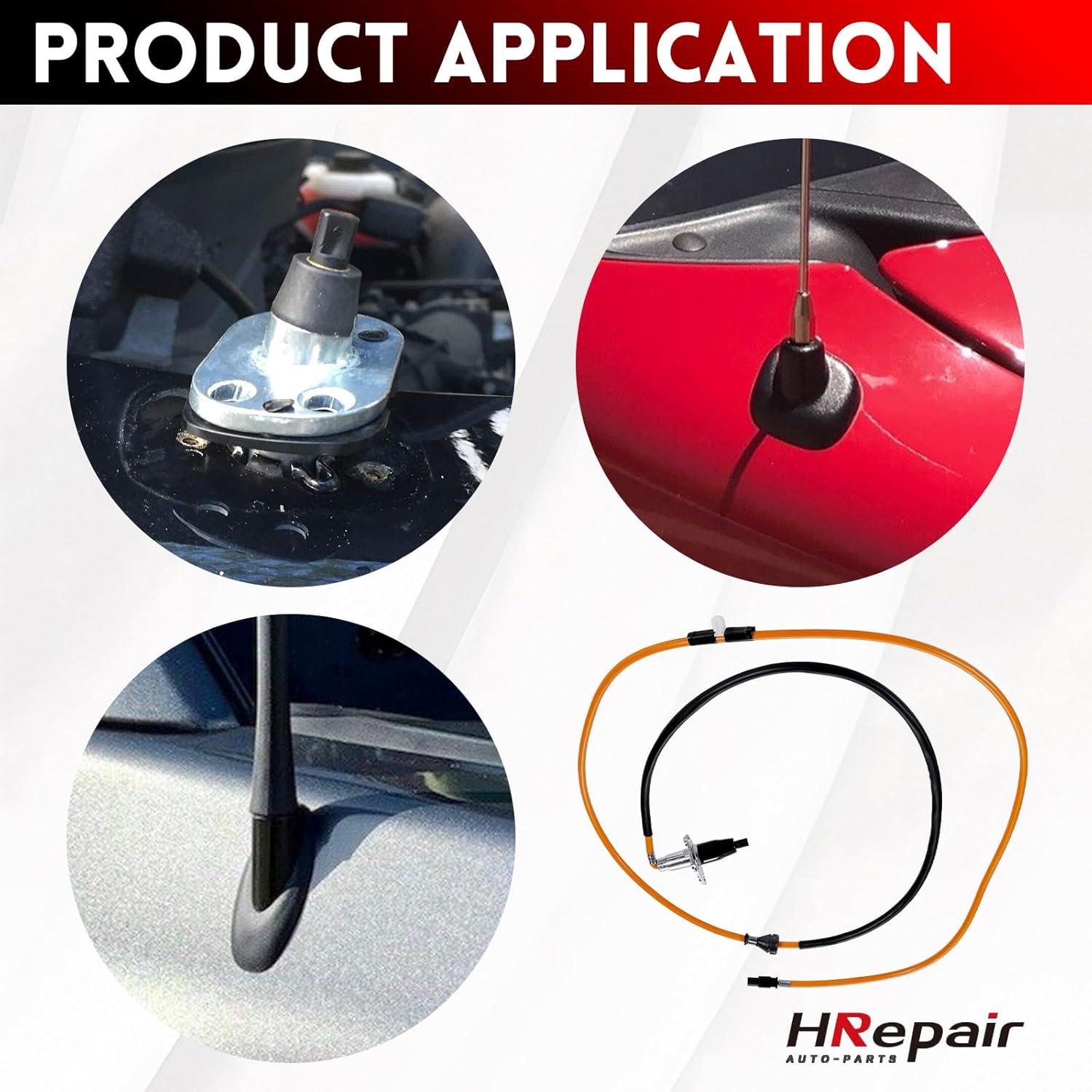 Soporte de Base de Antena de Radio HRepair para Ford F250/F350 2017-2024