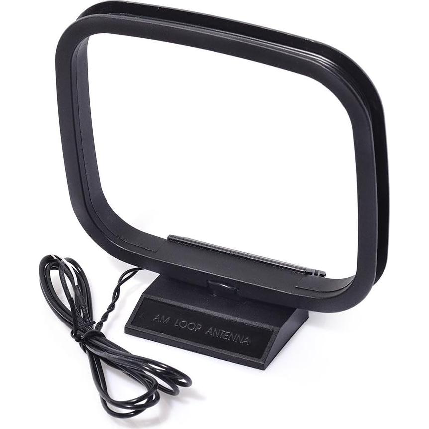 Antena FM con Base Magnética Bingfu y Bucle AM para Receptores