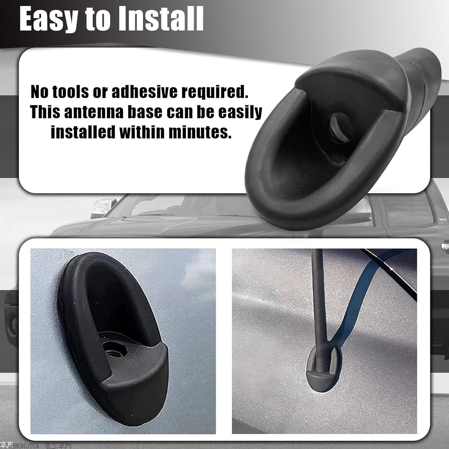 Base de Adaptador de Goma Stymart para Antena Tundra 2007-2013