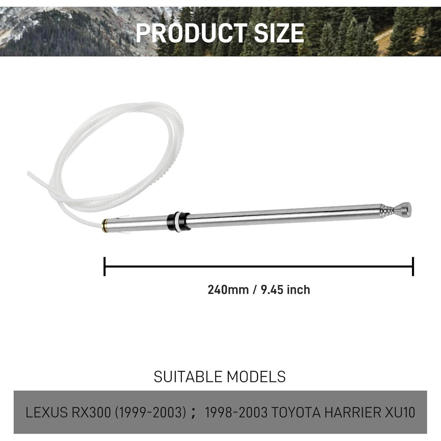 Mástil de Antena Power MODIGT para Lexus RX300 y Toyota Harrier