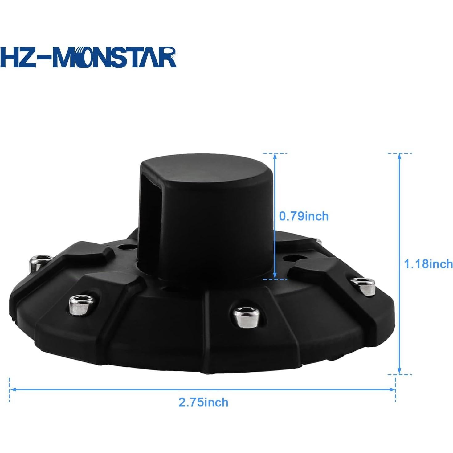 Base de Antena de Coche HZ-MONSTAR para Jeep Wrangler 2007-2023