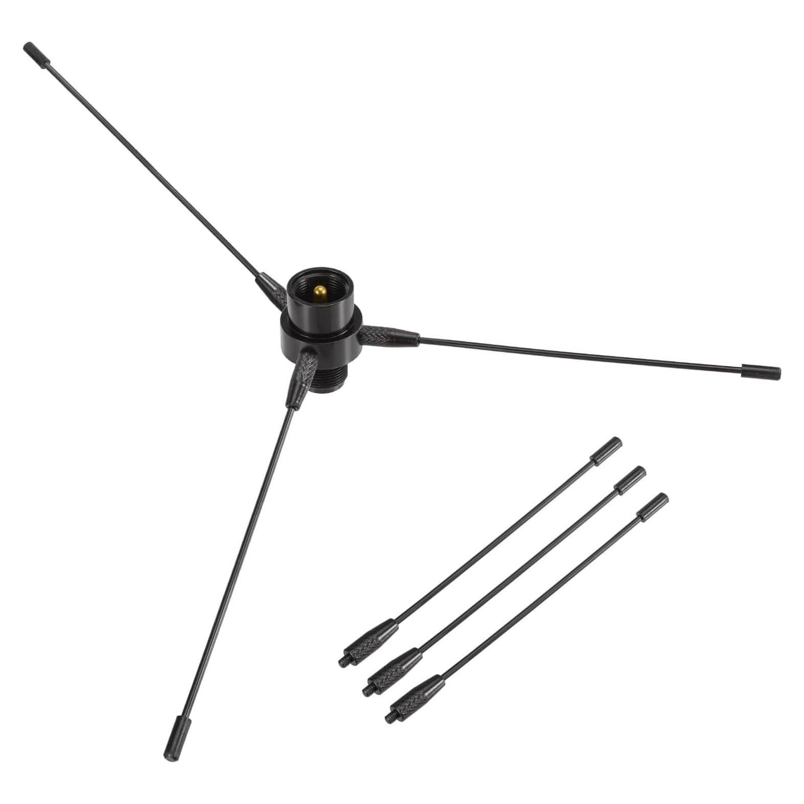 Kit de Montaje Antena Móvil VHF/UHF UAYESOK con Adaptador PL259-SO239