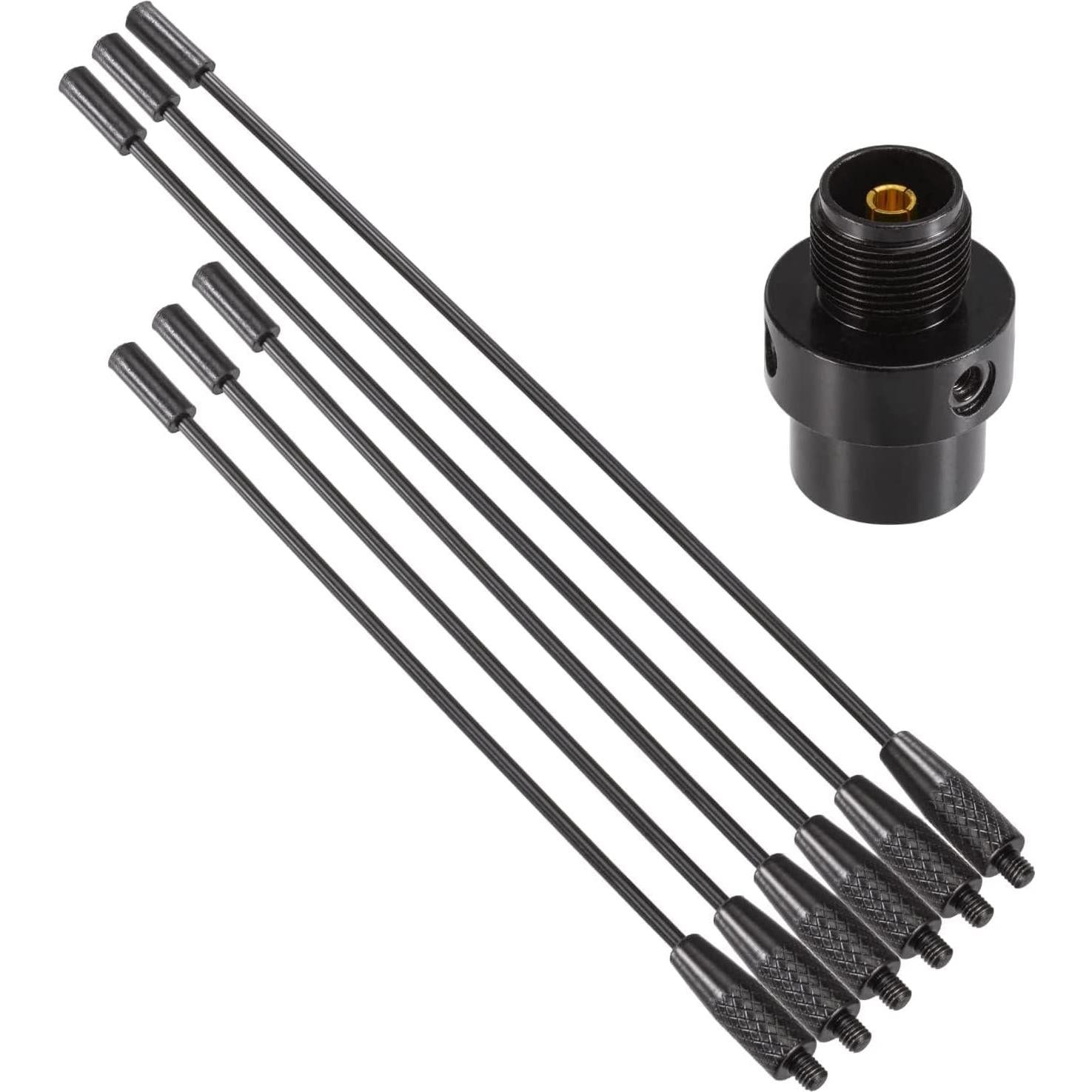 Kit de Montaje Antena Móvil VHF/UHF UAYESOK con Adaptador PL259-SO239