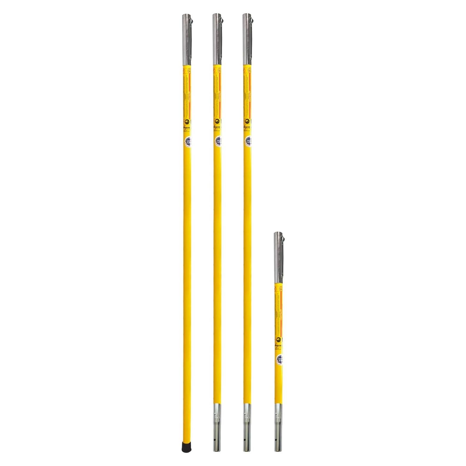 Conjunto de Poste de Fibra de Vidrio Jameson FG-6/3F 1.83m