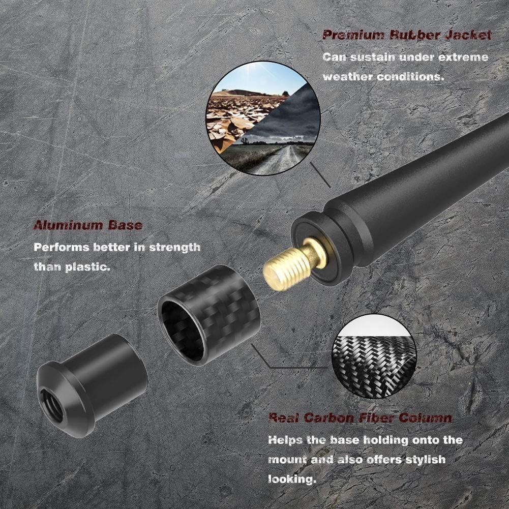 Antena corta Rydonair 33cm para Chevy Silverado y GMC Sierra