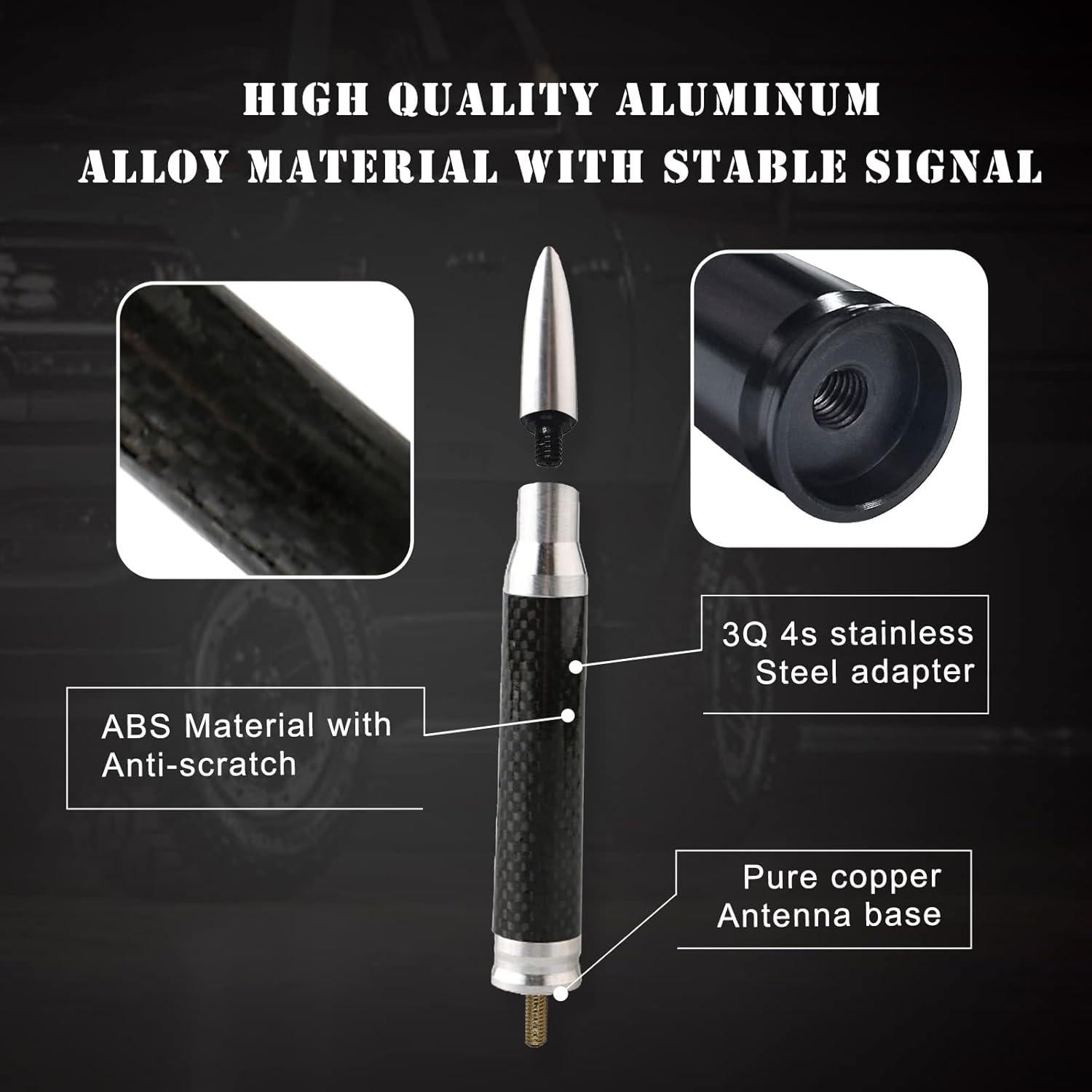 Antena de Coche Yonput YNTX510SI-1PS Plata 13.97 cm