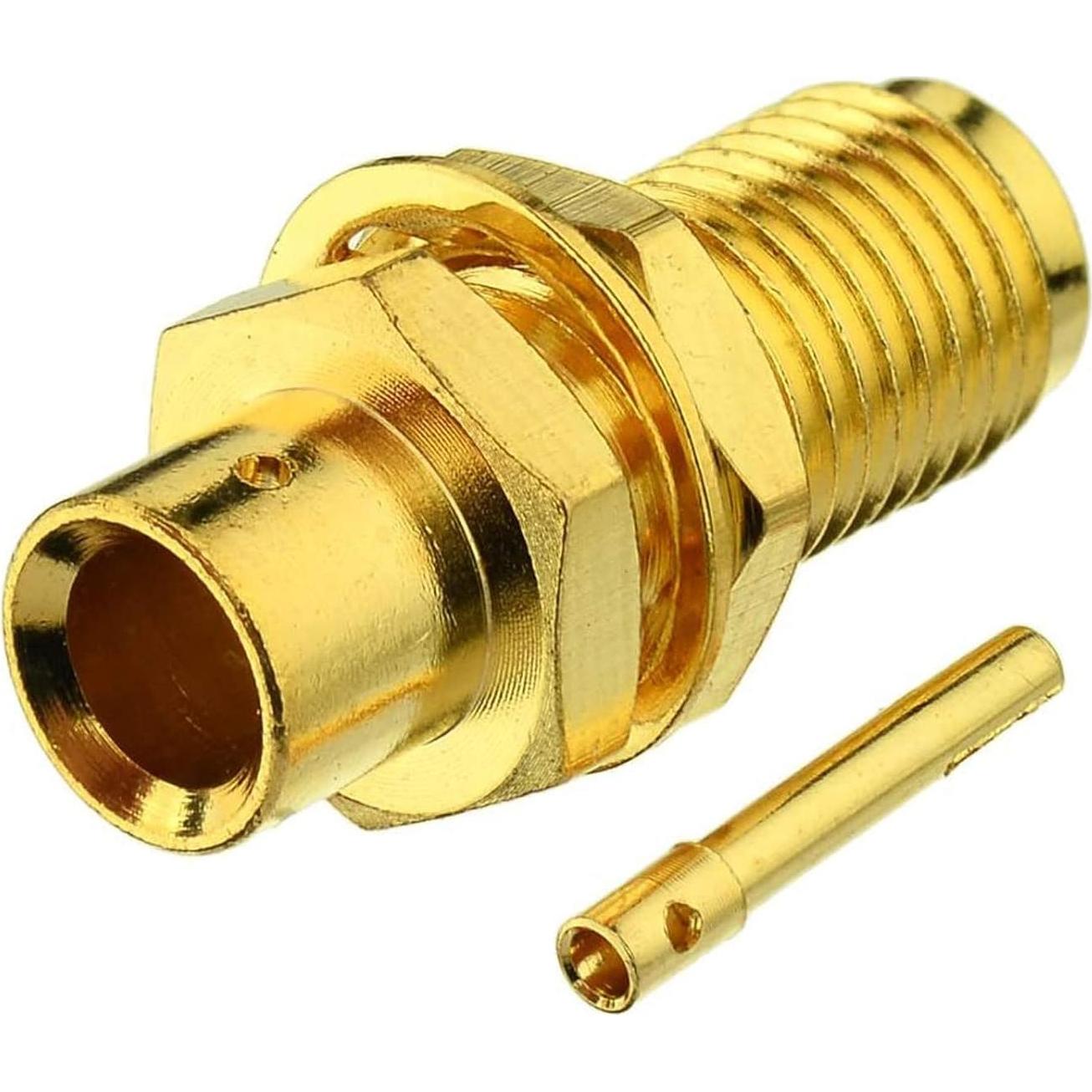 Conectores SMA Hembrados Eightwood 10pcs para RG402 50 Ohm