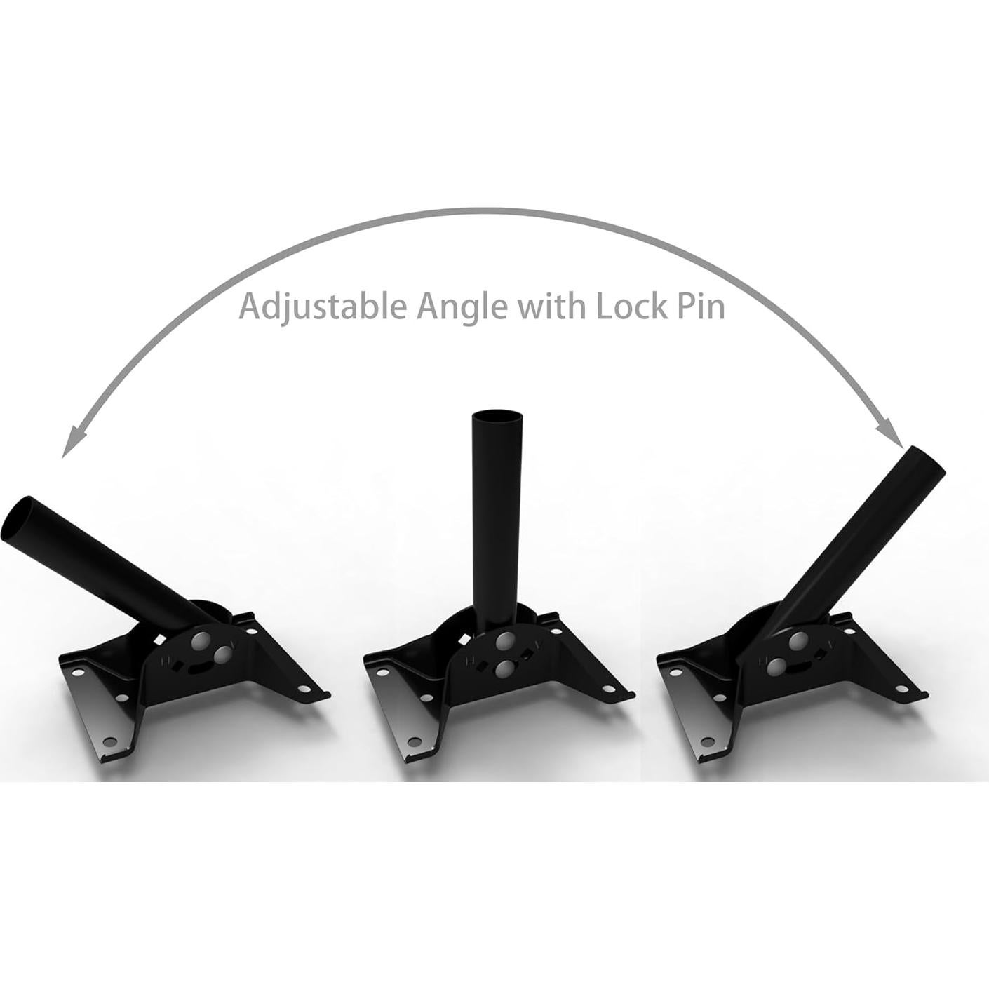 Soporte Ajustable PIBIDI para Antena Exterior 1.68m