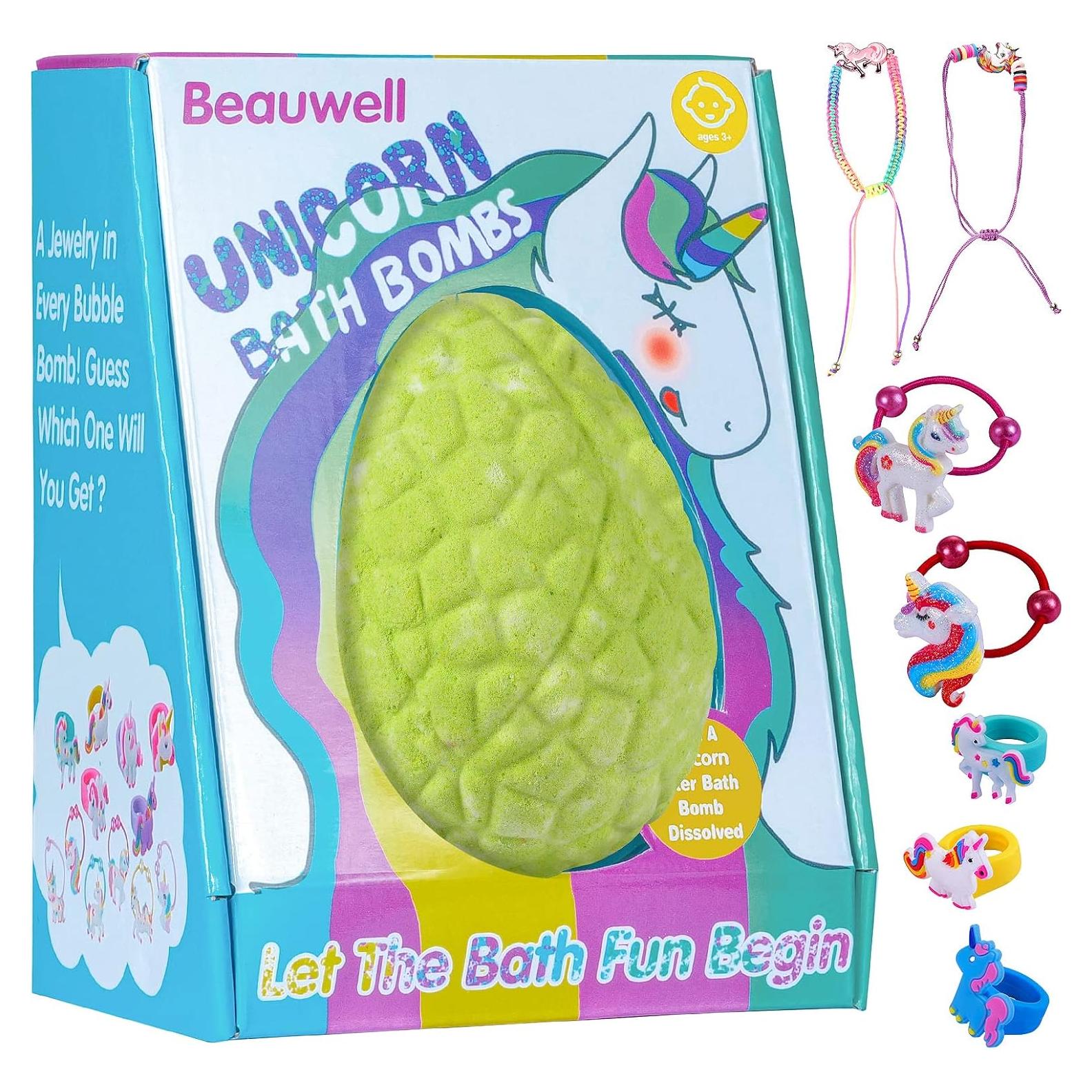 Bombas de baño para niños Beauwell con joyería sorpresa 181g