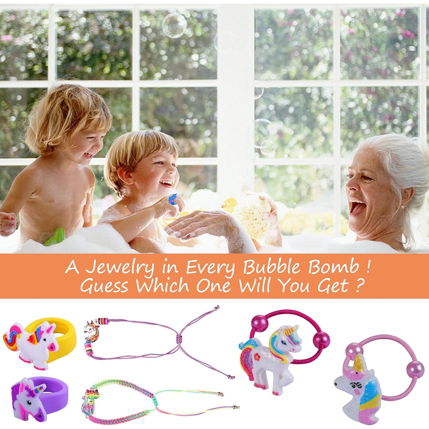 Bombas de baño para niños Beauwell con joyería sorpresa 181g