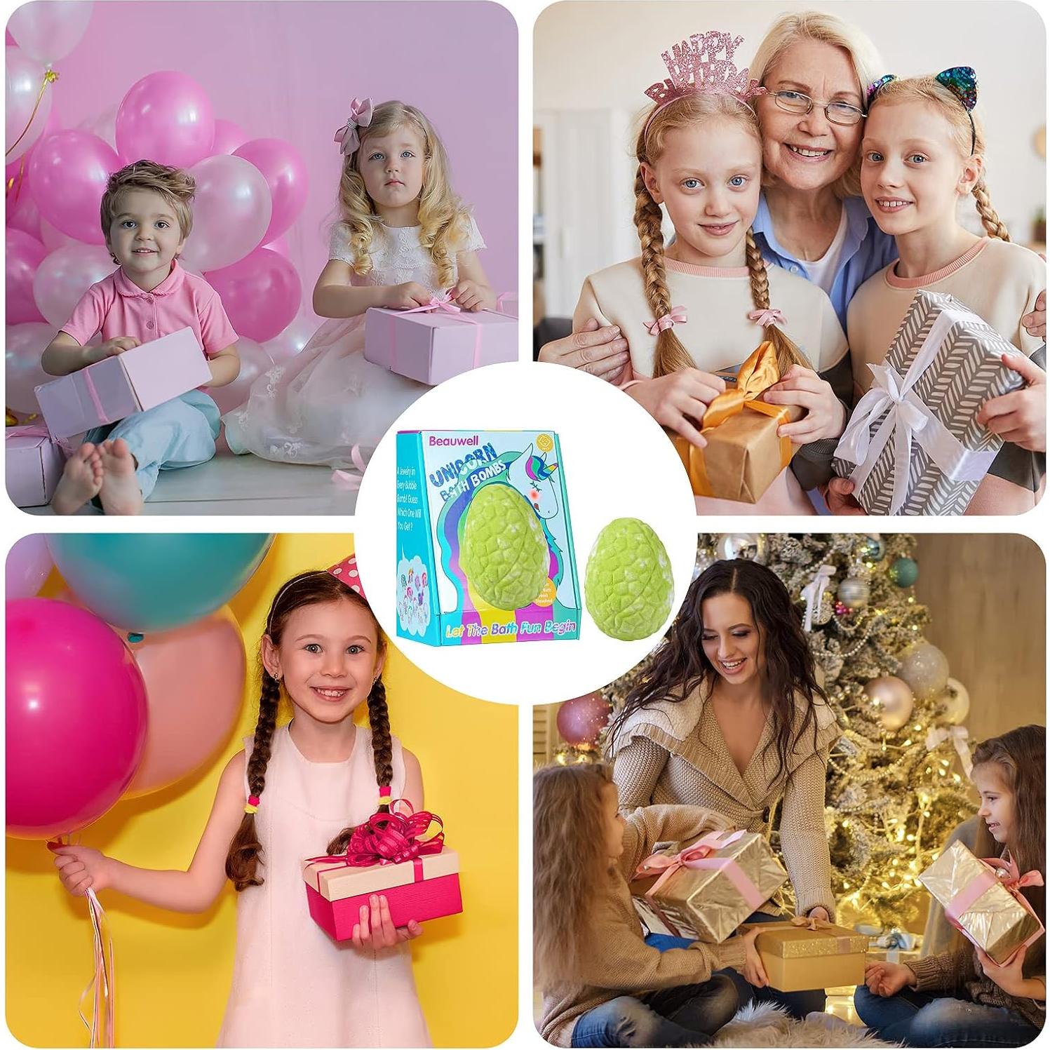 Bombas de baño para niños Beauwell con joyería sorpresa 181g