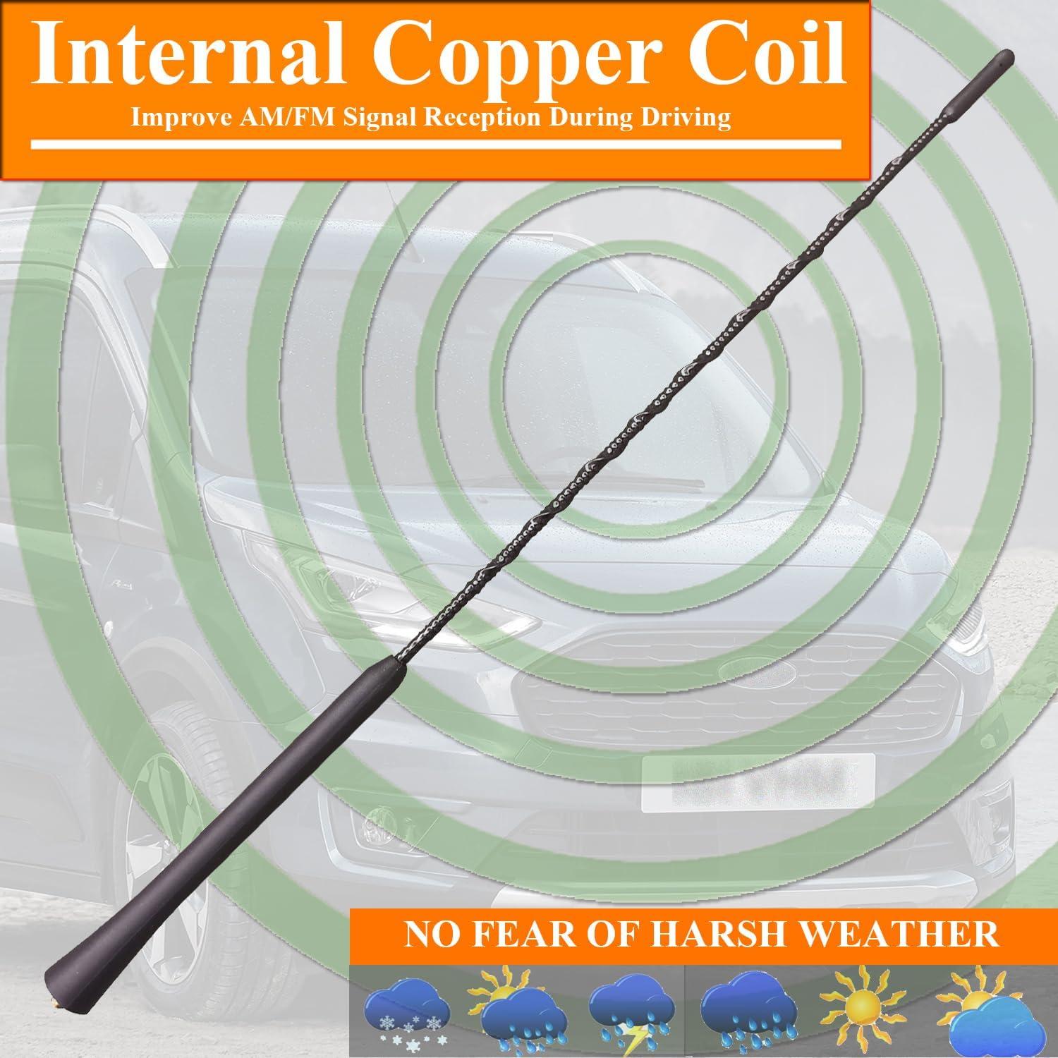 Antena de 40.6 cm para Ford Transit Connect 2010-2024