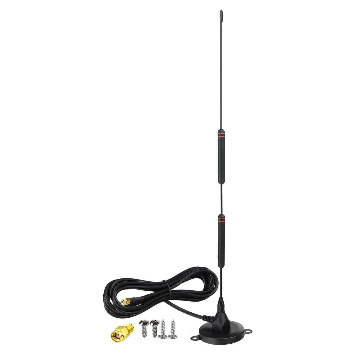 Antena Magnética MIMO 10dBi Bingfu SMA Macho 3m 4G LTE