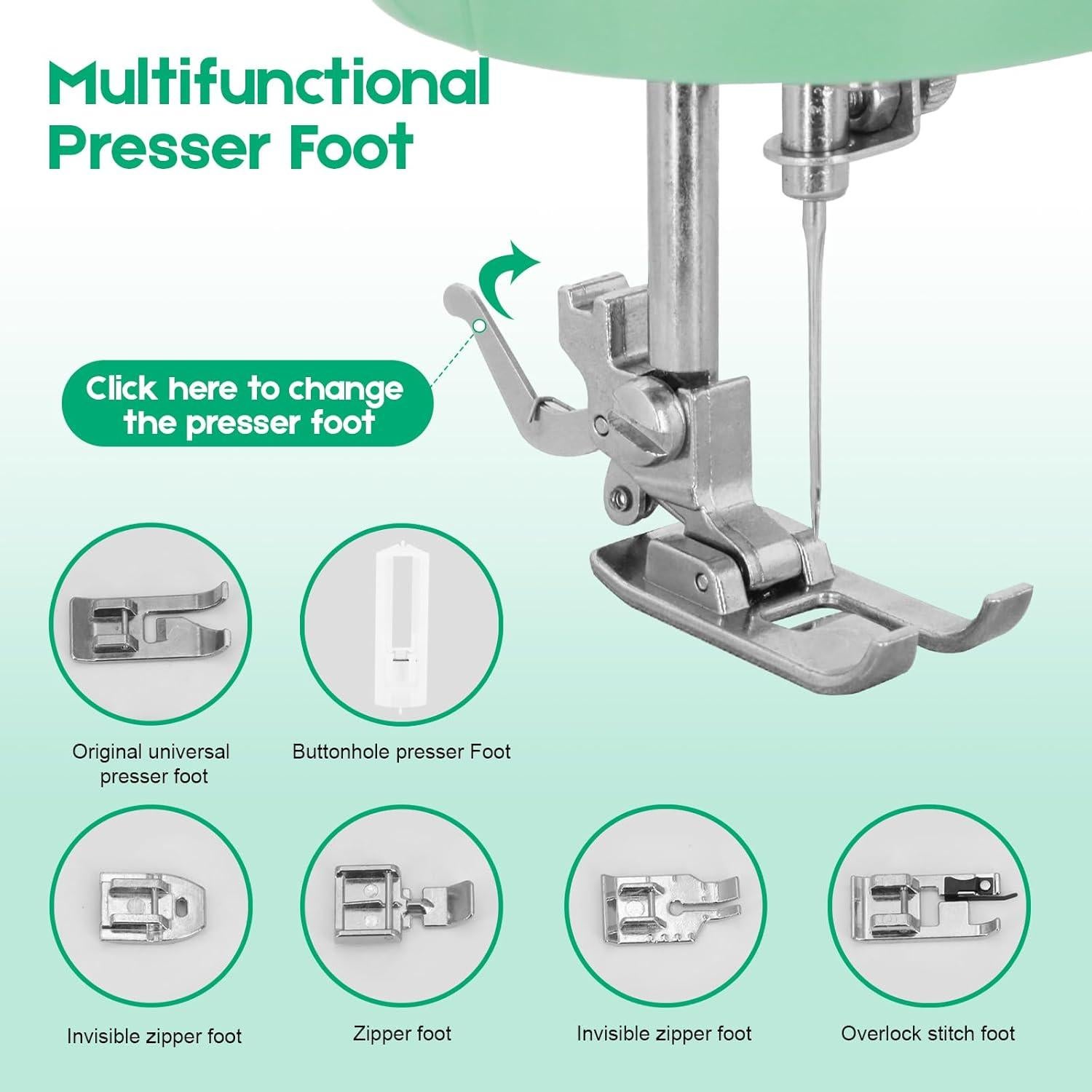 Máquina de Coser Portátil Xamanabu XM-CA-FRJTS 12 Puntadas