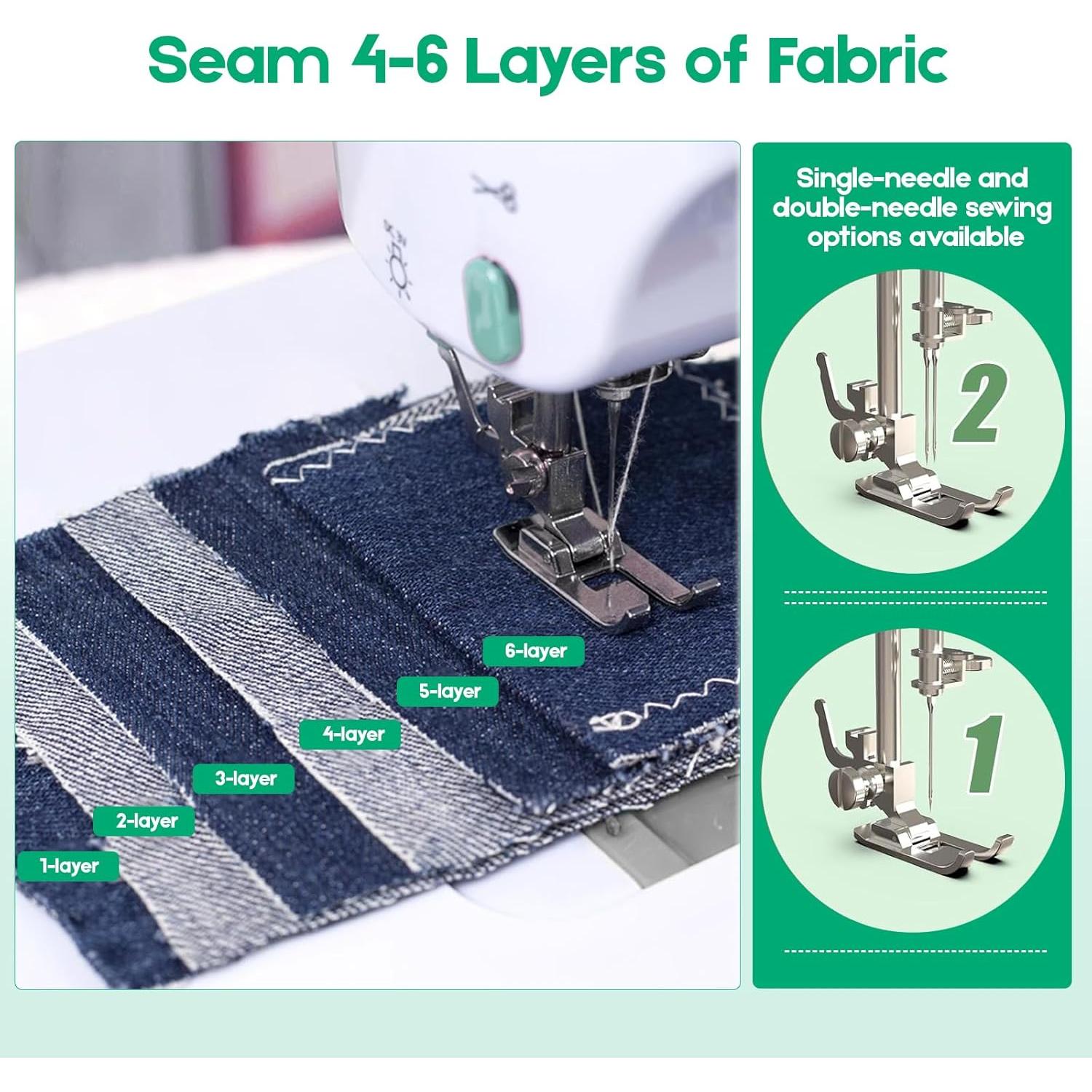 Máquina de Coser Portátil Xamanabu XM-CA-FRJTS 12 Puntadas