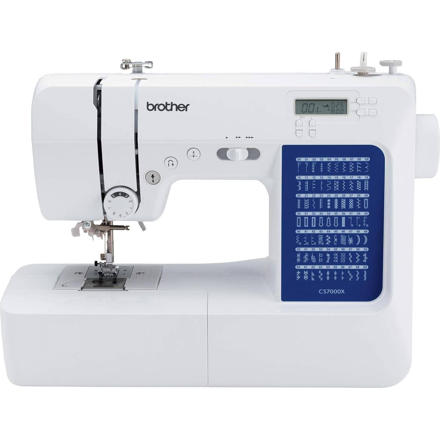 Máquina de Coser Computarizada Brother CS7000X - 70 Puntos, Pantalla LCD