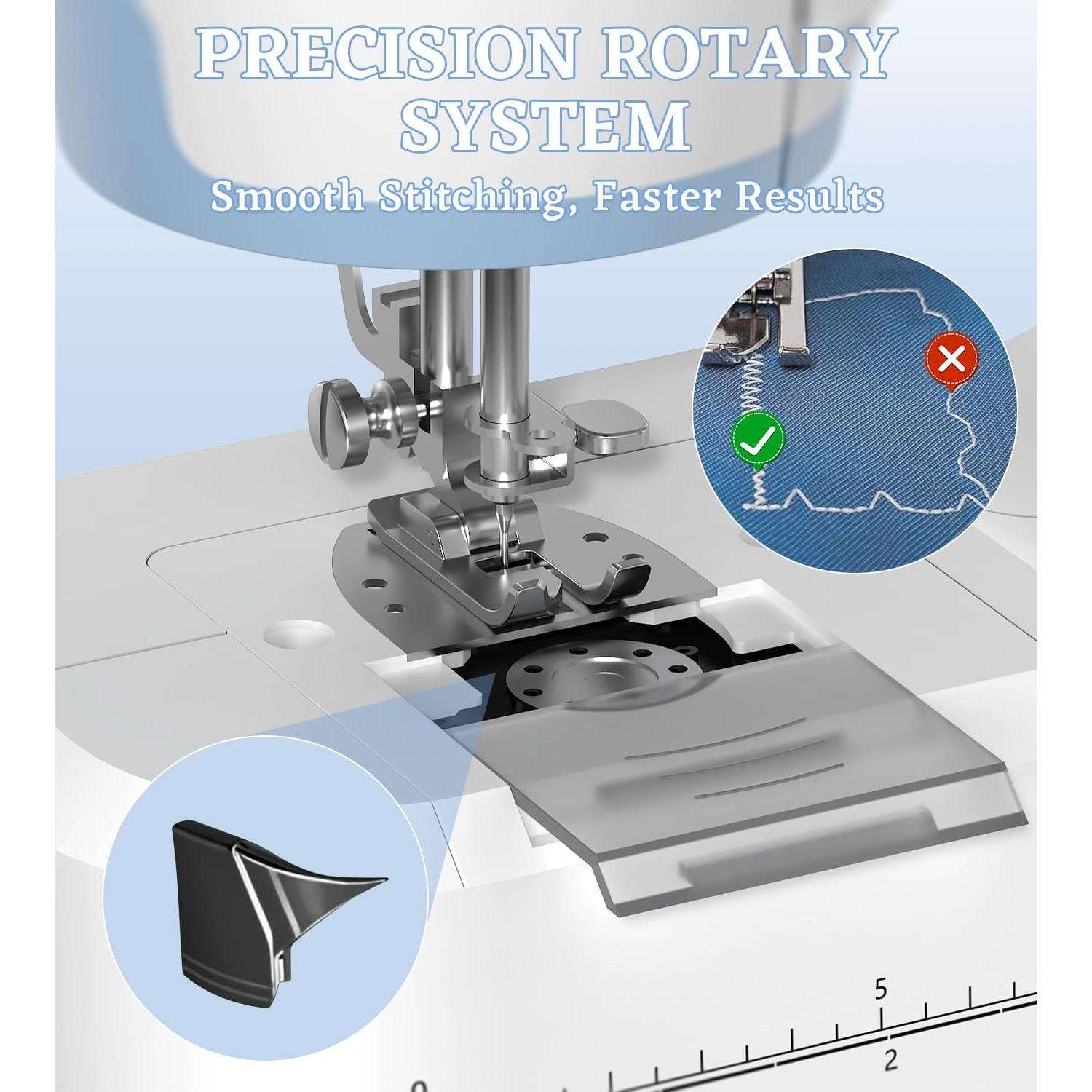 Máquina de Coser SEDNEE FHSM-520 16 Puntos Portátil Azul